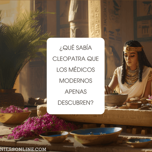 ¿Qué sabía Cleopatra que los médicos modernos apenas están descubriendo?
